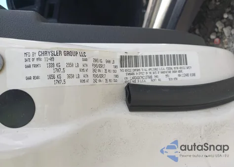 2010 Jeep Commander Sport from USA, damaged, VIN 1J4RG4GK7AC127808